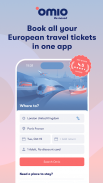 Omio: 유럽 기차, 버스, 비행기 screenshot 0