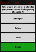 Sopranos Quiz screenshot 5
