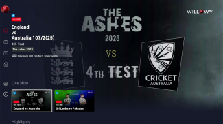Willow - Watch Live Cricket screenshot 16