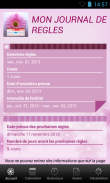 MON JOURNAL DE REGLES screenshot 4