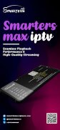Smarters Max IPTV - Player screenshot 0