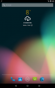 Simple weather & clock widget screenshot 10