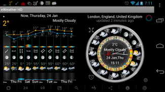 eWeather HD - weather, hurricanes, alerts, radar screenshot 0