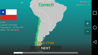 Quiz do Mapa Mundi screenshot 9