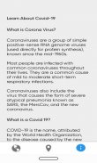 Covid19 Info screenshot 1