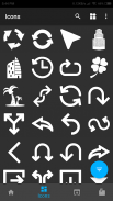 New White Iconpack theme Pro screenshot 4