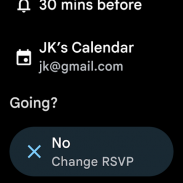 Google Calendar screenshot 14