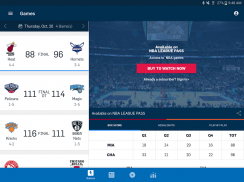 NBA: Live Games & Scores screenshot 7