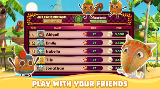 Tiki Solitaire TriPeaks screenshot 1