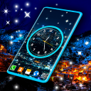Night Sky Clock Live Wallpaper icon