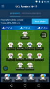 UEFA Gaming: Fantasy Football screenshot 1