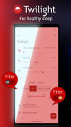 Twilight: Blue light filter screenshot 4