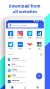 Nova descargador de video - Para todo los videos screenshot 4