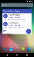 TiempoBus Widgets screenshot 0