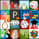 Juegos de mesa: pasatiempos 1 o 2 jugadores - Multijuegos 18 en 1