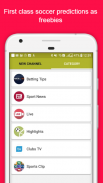 Live Football Tv With Betting Tips screenshot 1